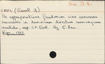 An card with handwritten text at the top Decorative image